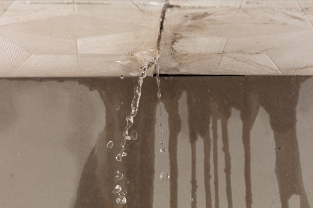 Professional Commercial Water Damage Restoration technician working in Winfield, TN